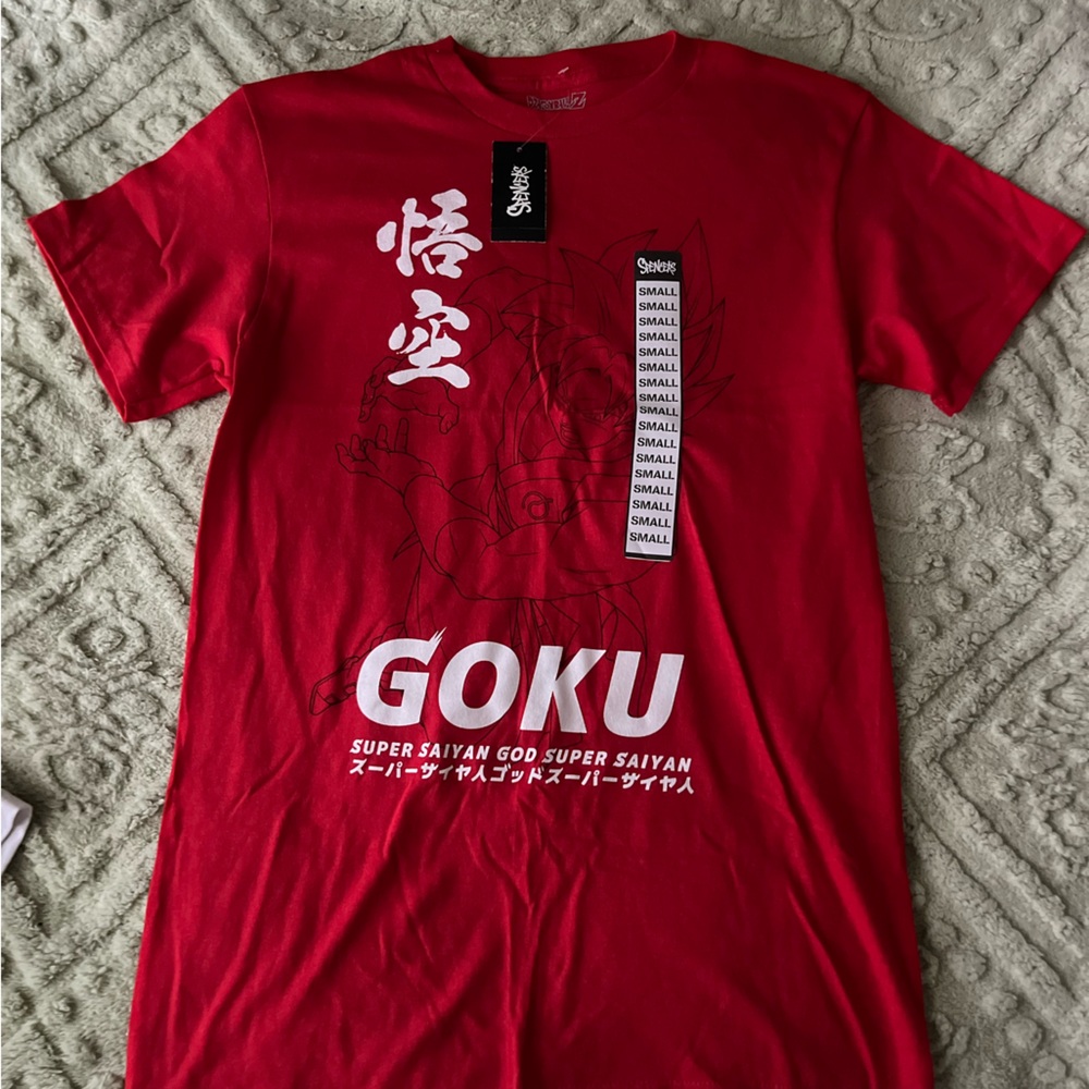 Goku Red Graphic T-Shirt